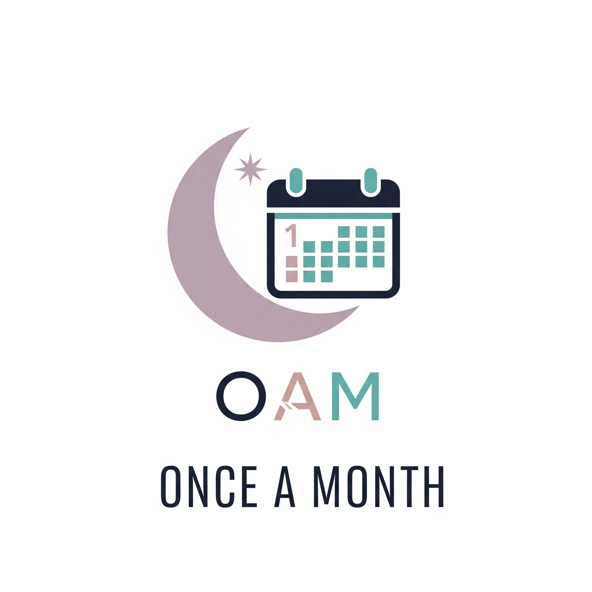Once a Month Logo
